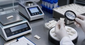 Caffeine Pouch Quality Control: Water Activity, Weight and Seal Testing