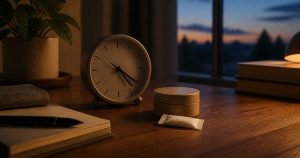 How long caffeine pouch energy lasts and caffeine half-life