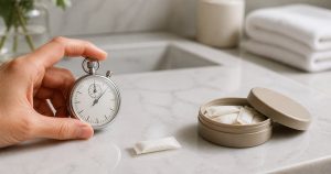 How Long Should You Leave a Caffeine Pouch Under Your Lip?